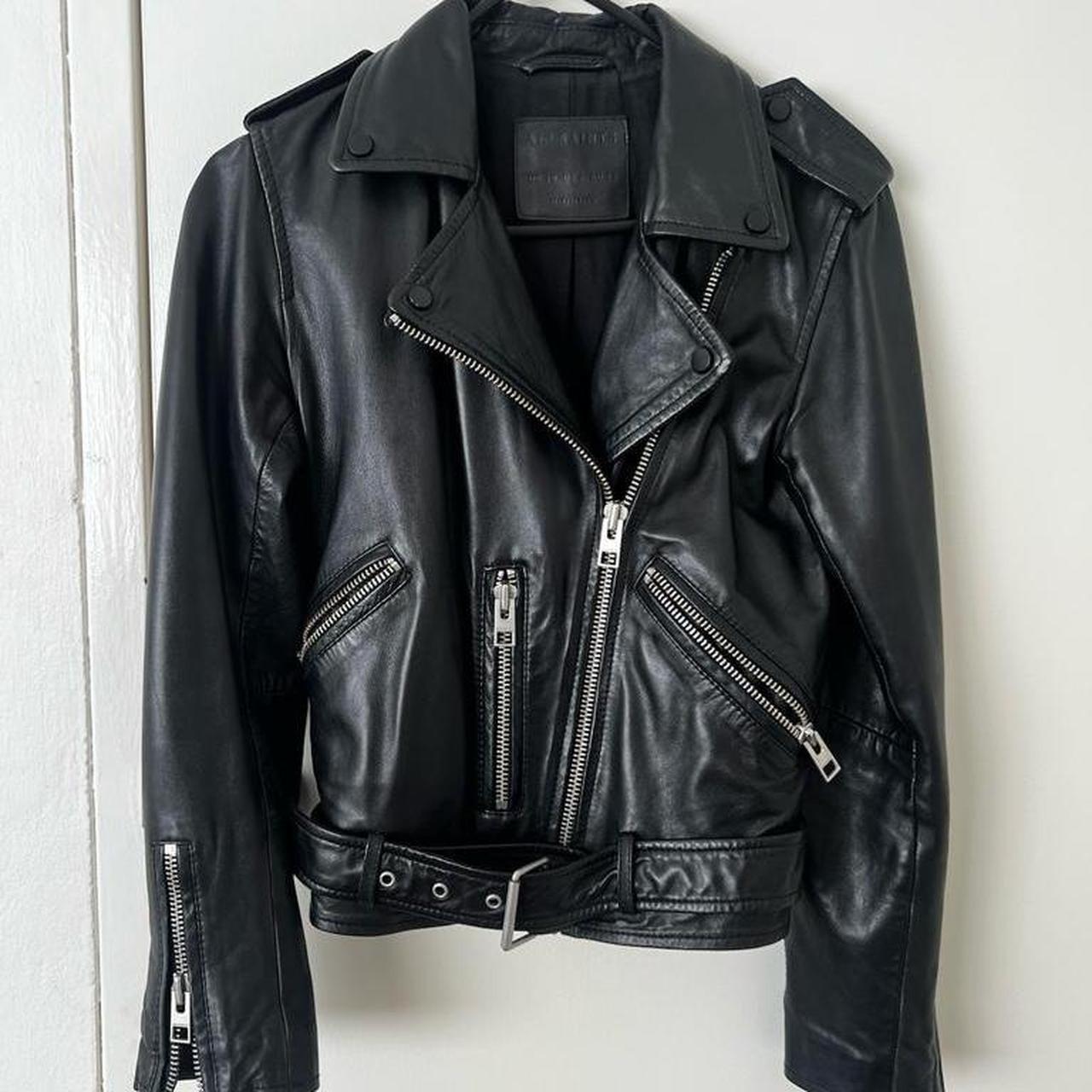Buttery leather jacket, bought retail in NYC for 500... - Depop