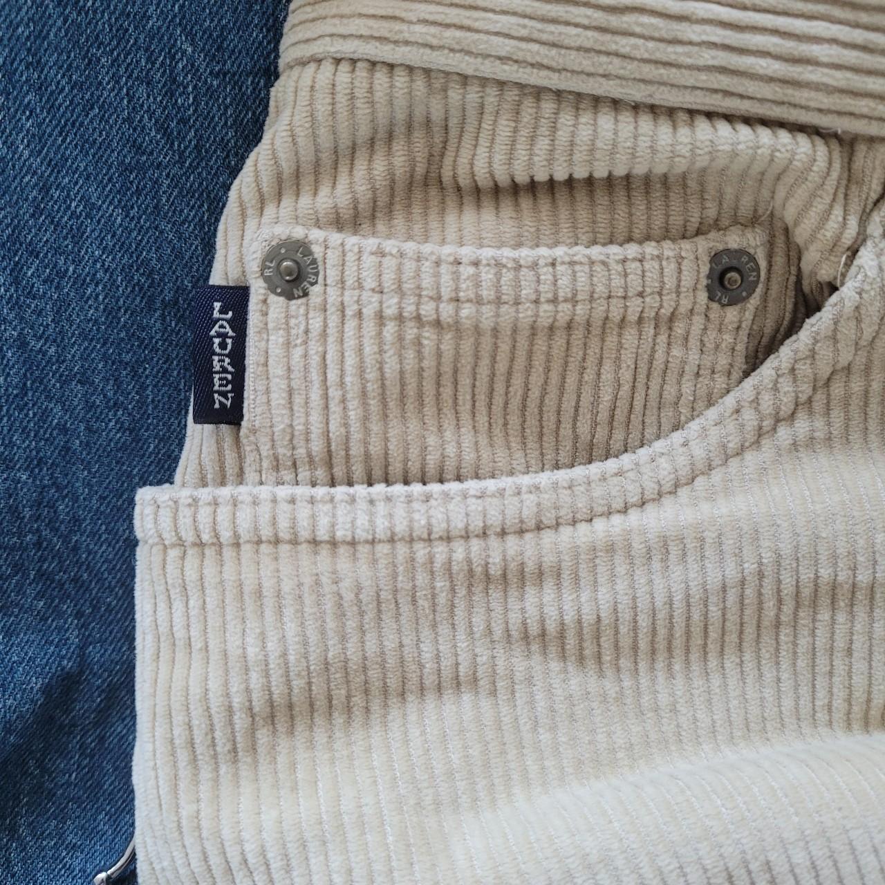 LAUREN Ralp Lauren Corduroy Pants Tag say 10 Fits... - Depop