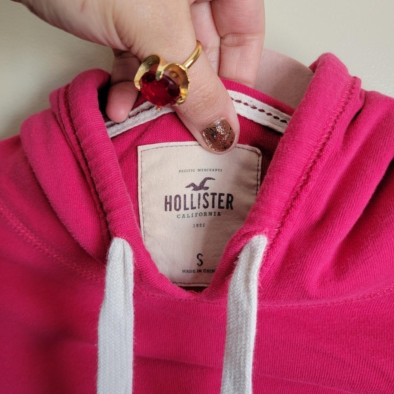 Pink Hollister Hoodie Size Small Lightweight