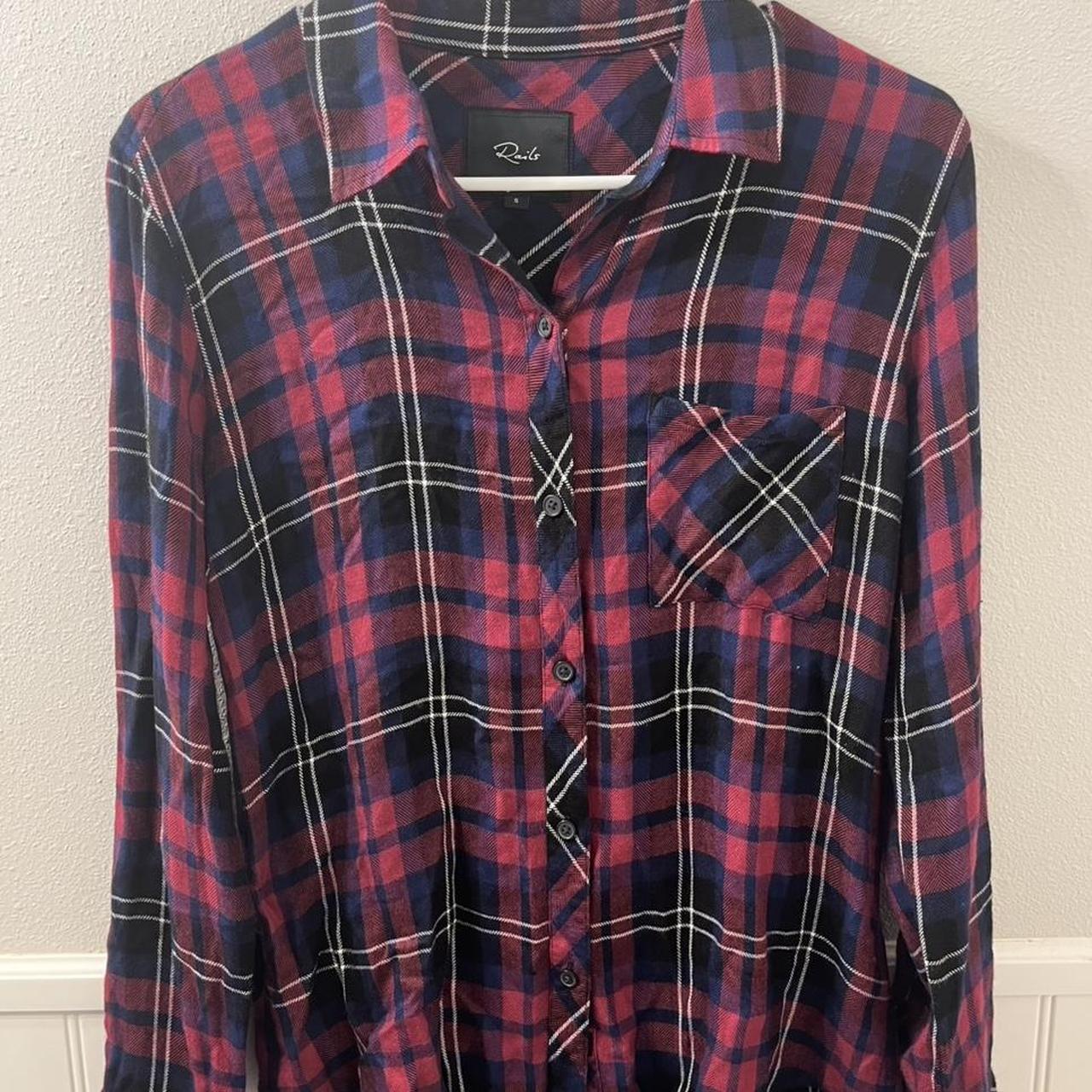 Rails Women's Blouse - Multi/Red - S – Rails red … - image 1