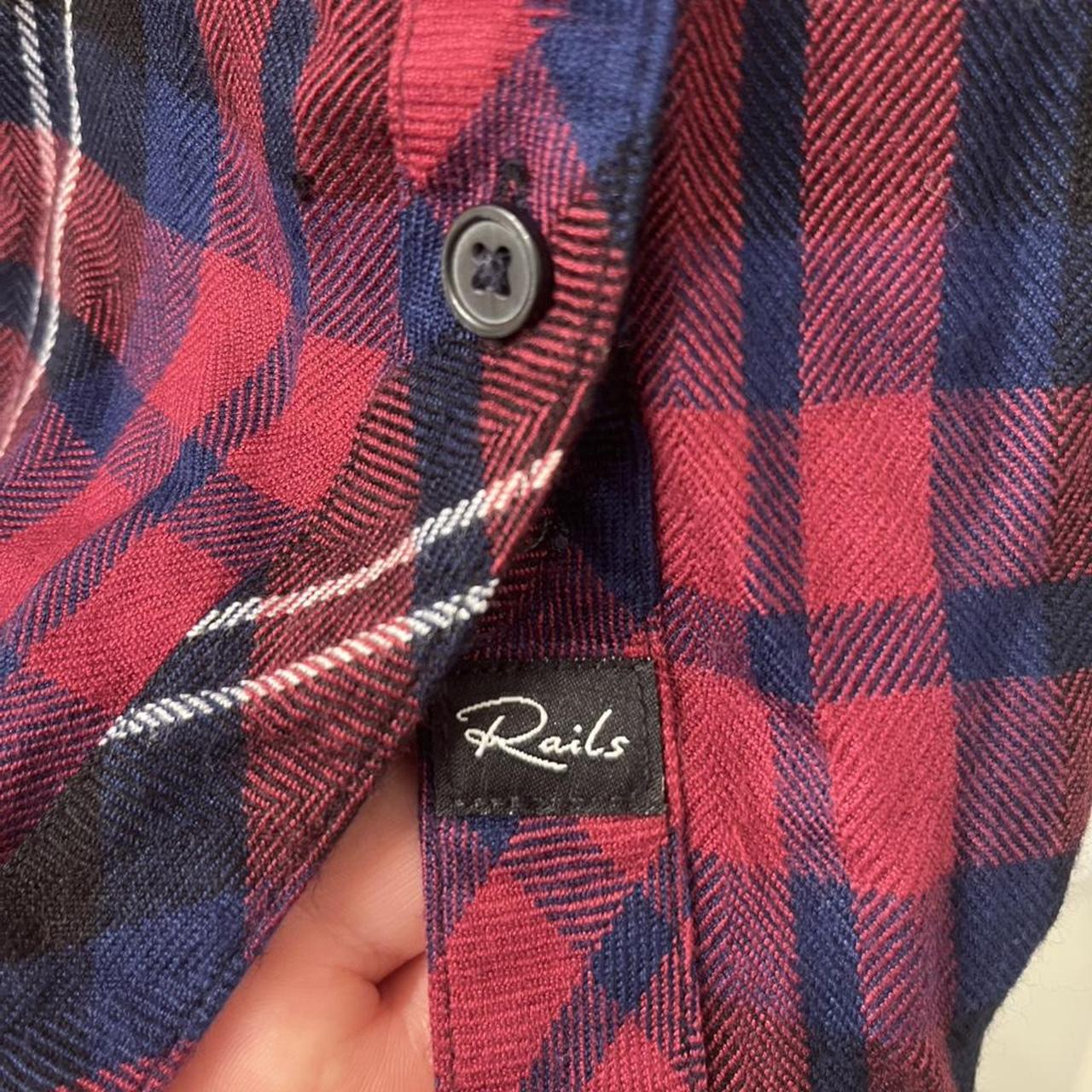 Rails Women's Blouse - Multi/Red - S – Rails red … - image 4