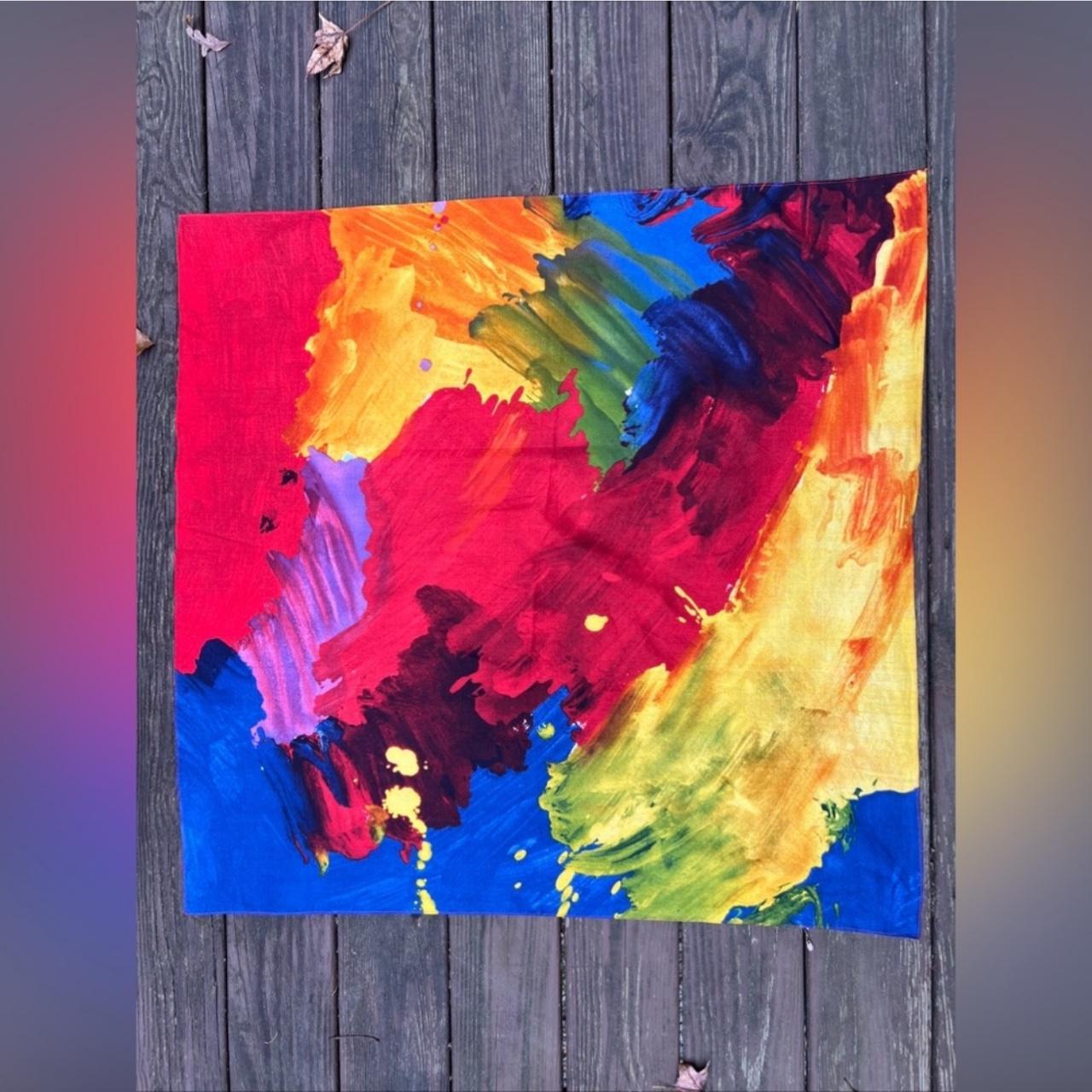 Preloved Women's Scarf - Multi – Element Present … - image 1