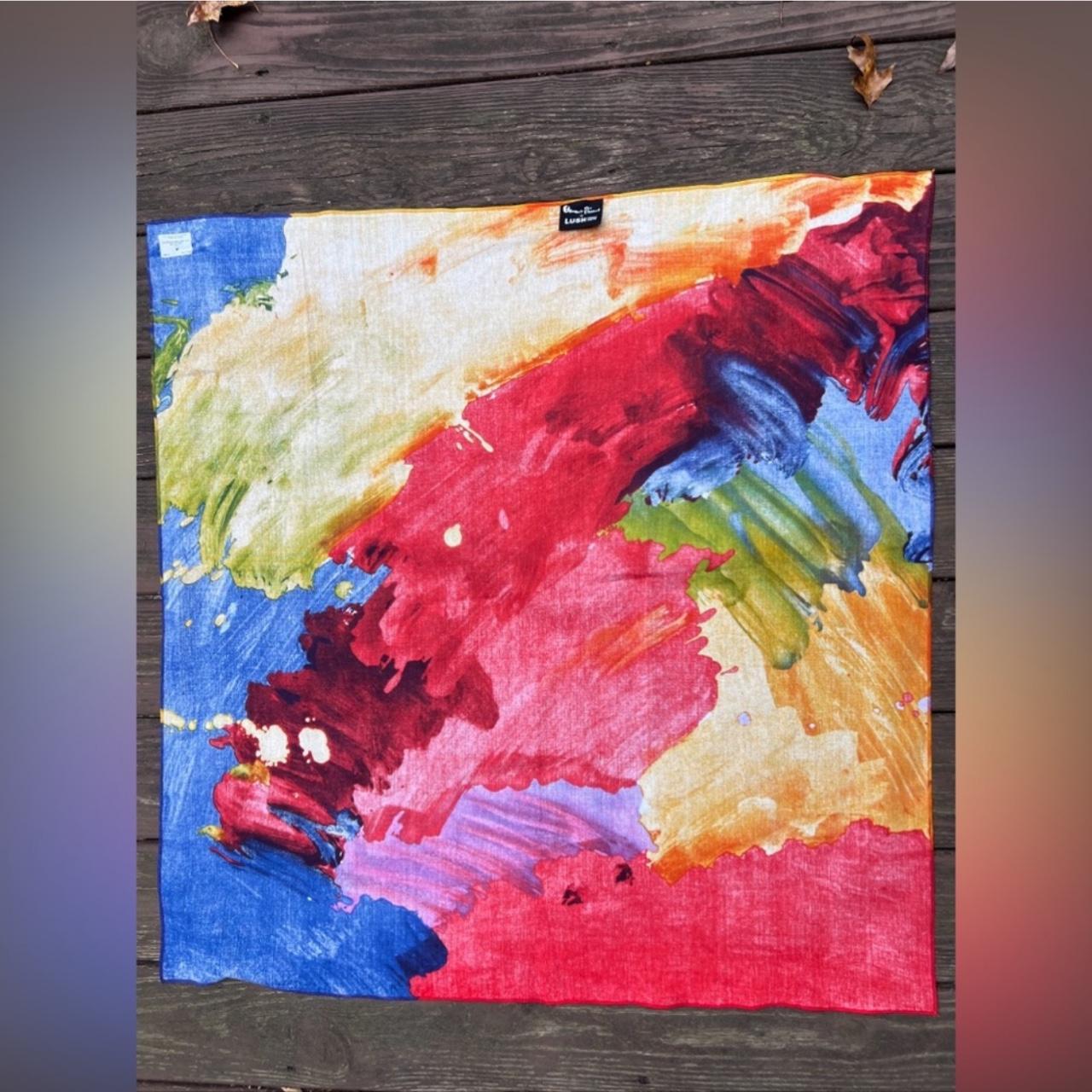 Preloved Women's Scarf - Multi – Element Present … - image 2