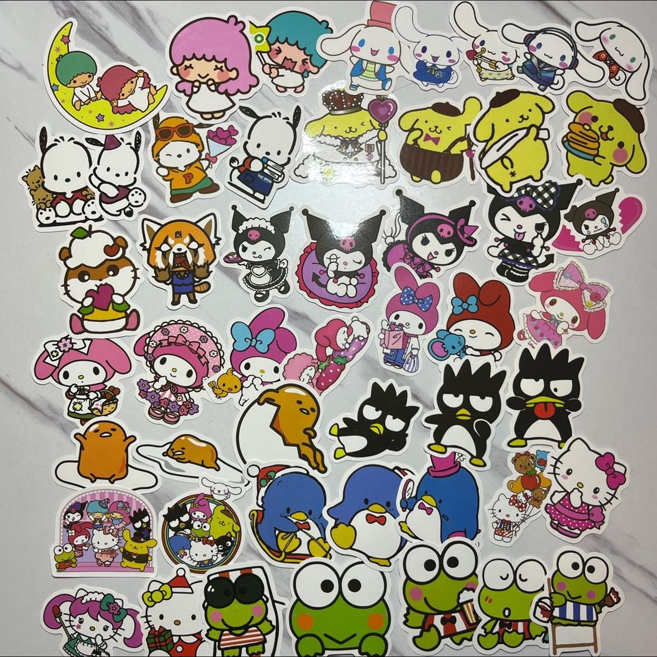 50 pc hello kitty and friends stickers #hellokitty... - Depop