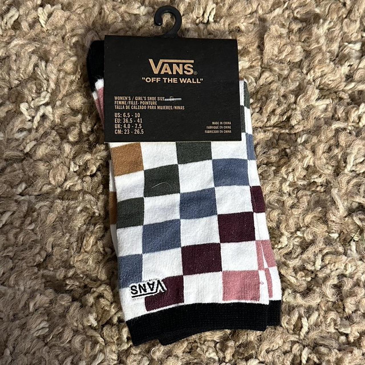 New in packaging vans women’s checkered socks #vans... - Depop