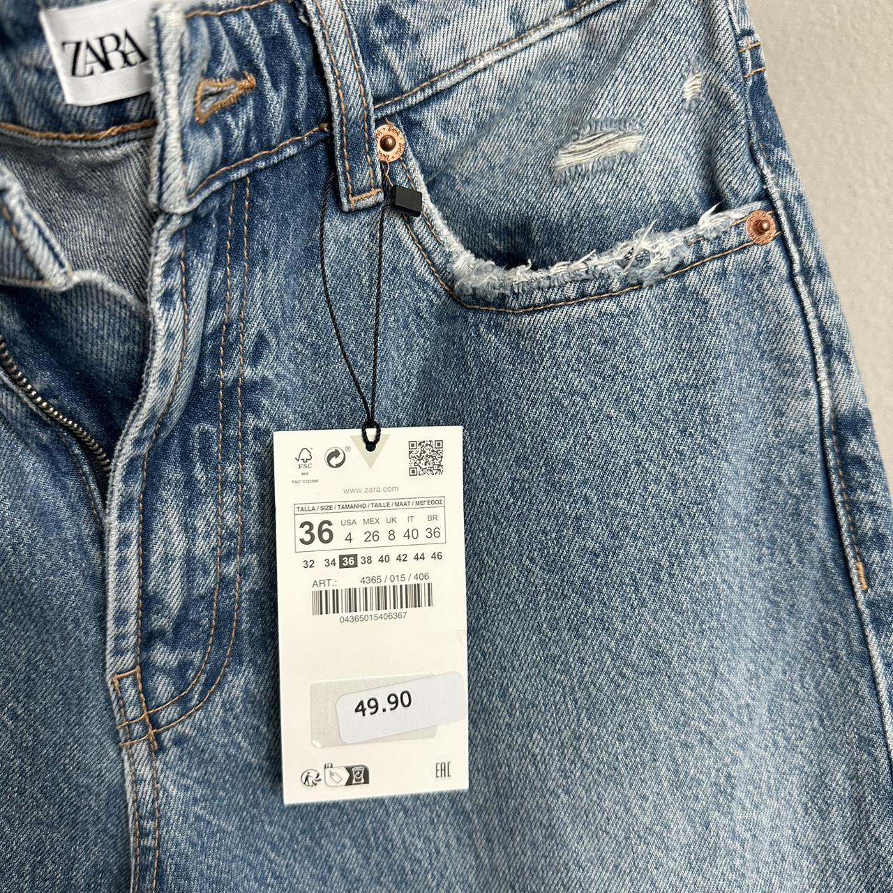 ZARA barrel fit jeans Size 4 Never worn No returns Depop