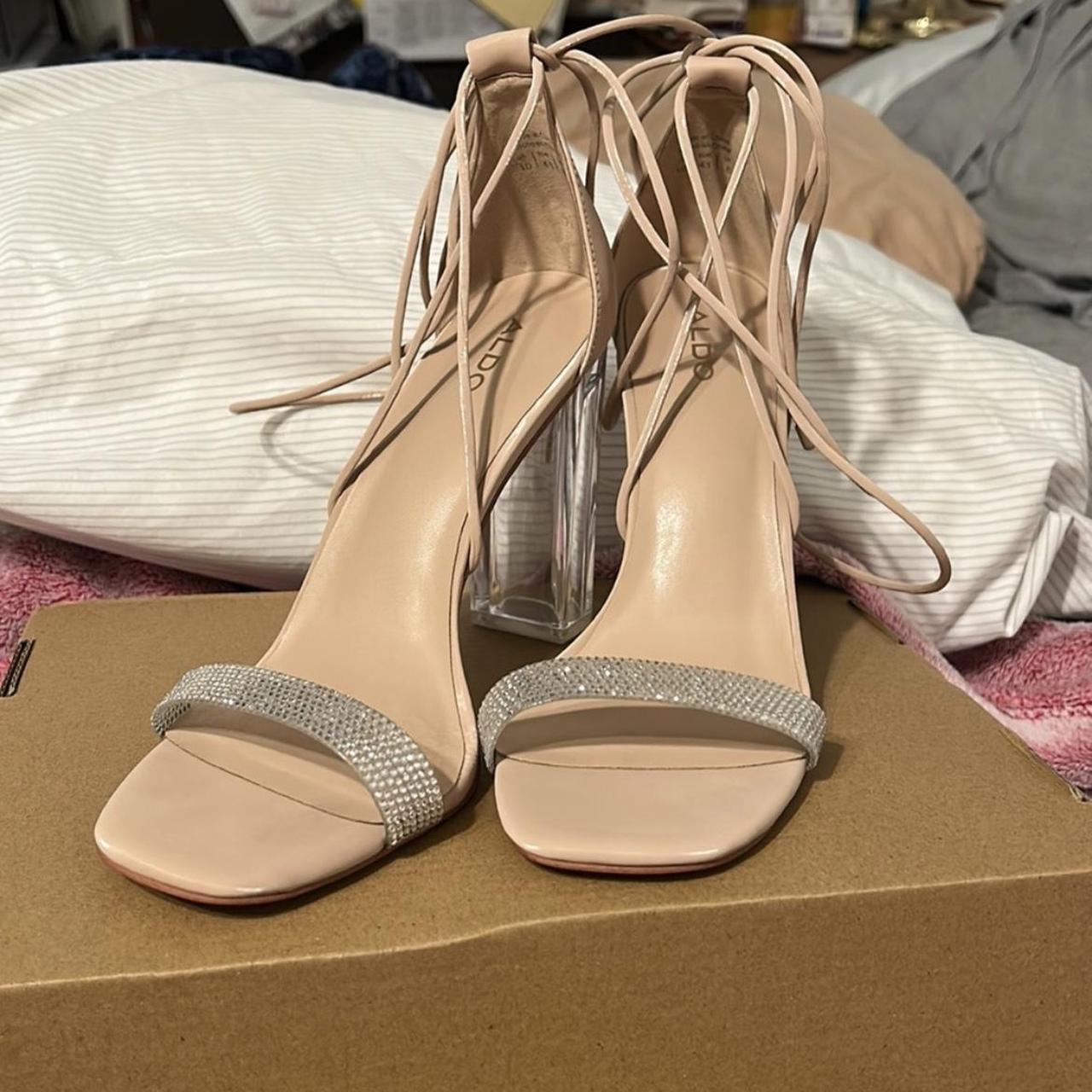 Rose gold clearance aldo heels