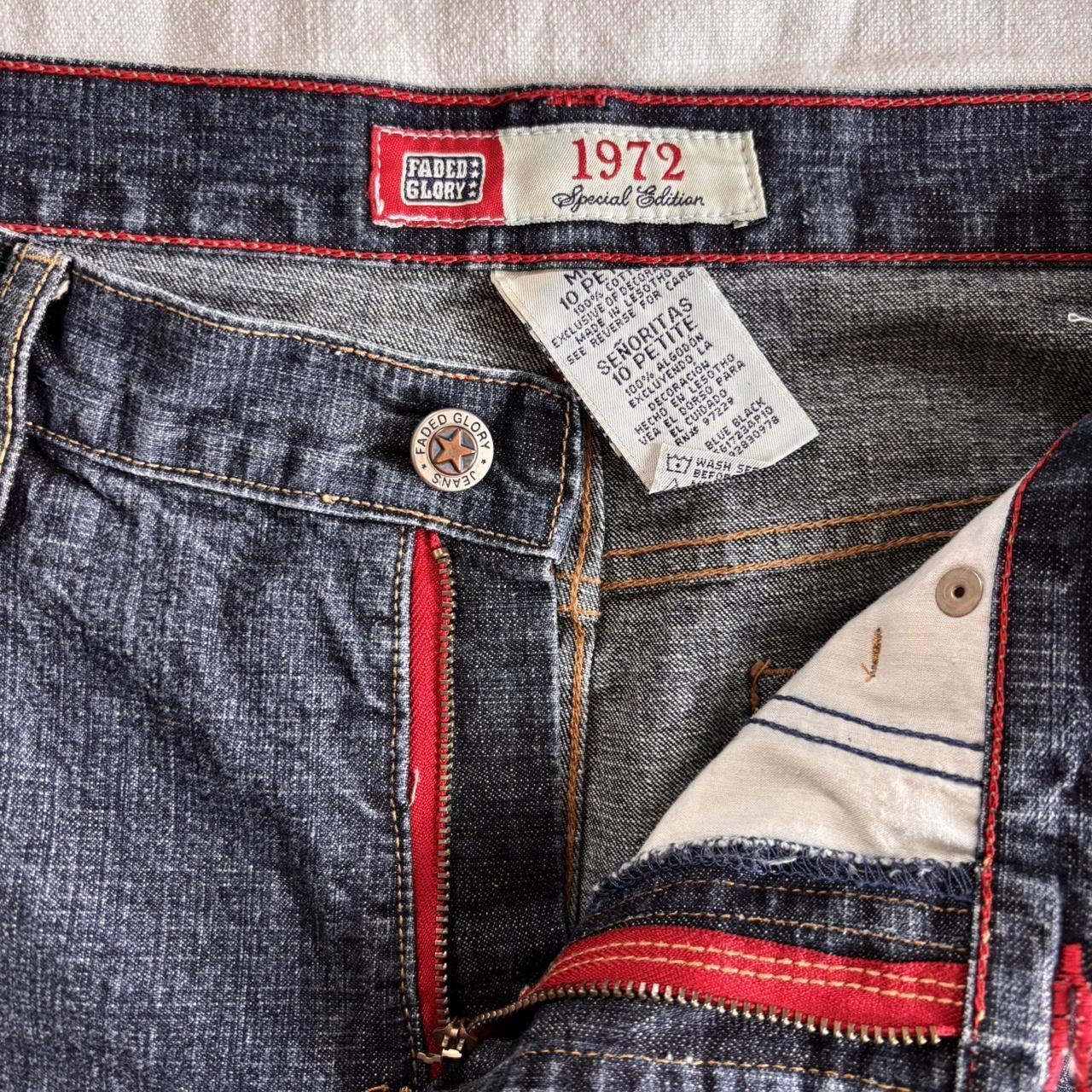 Faded Glory Men's Faded Jeans - Navy/Blue - 30" –… - image 6