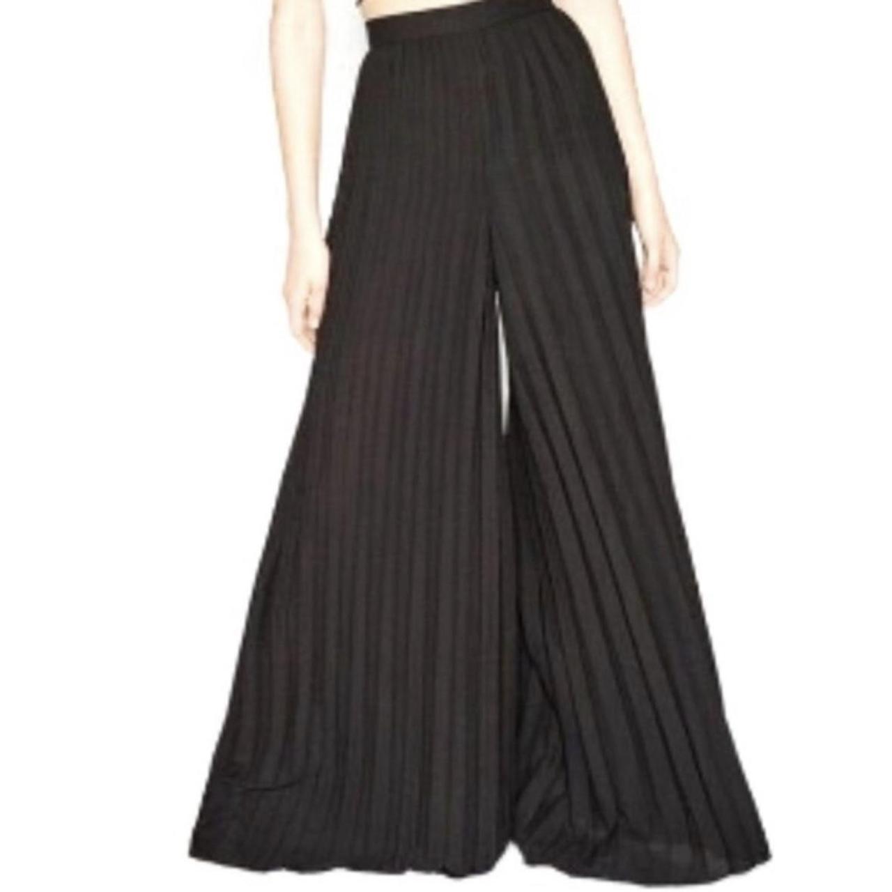 Vintage Cache Accordion Palazzo Pants 🍸 Stunning... Depop