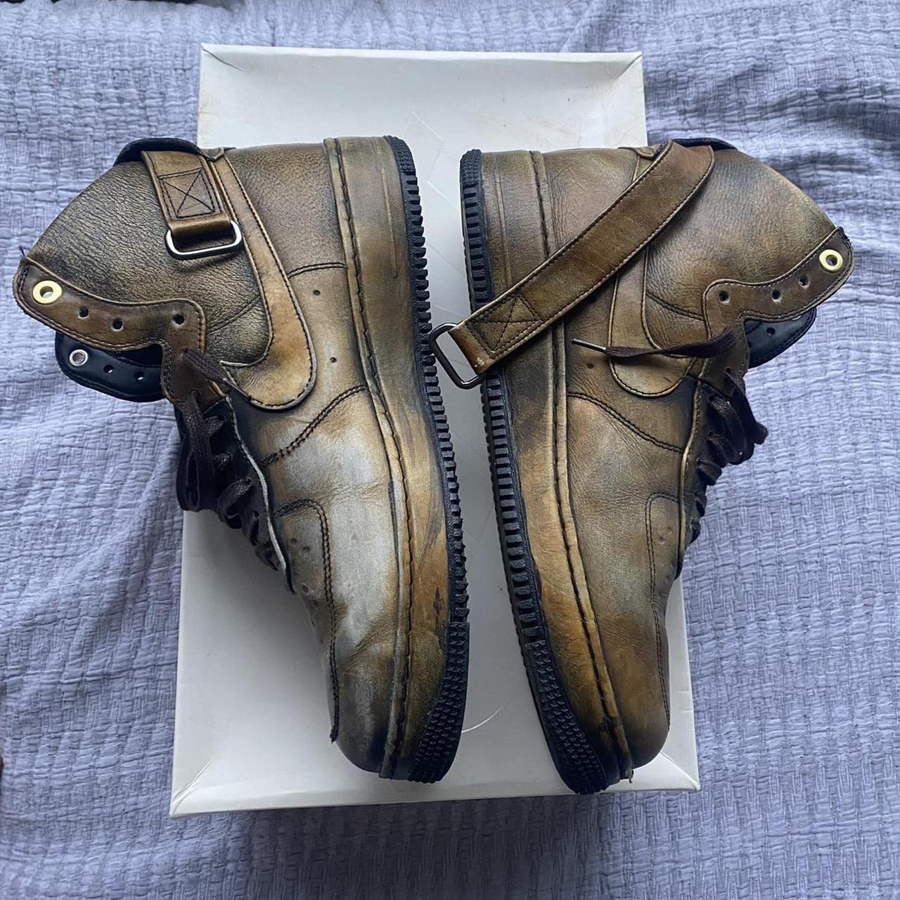 Nike X Pigalle Air Force 1 High Crazy collab from. Depop