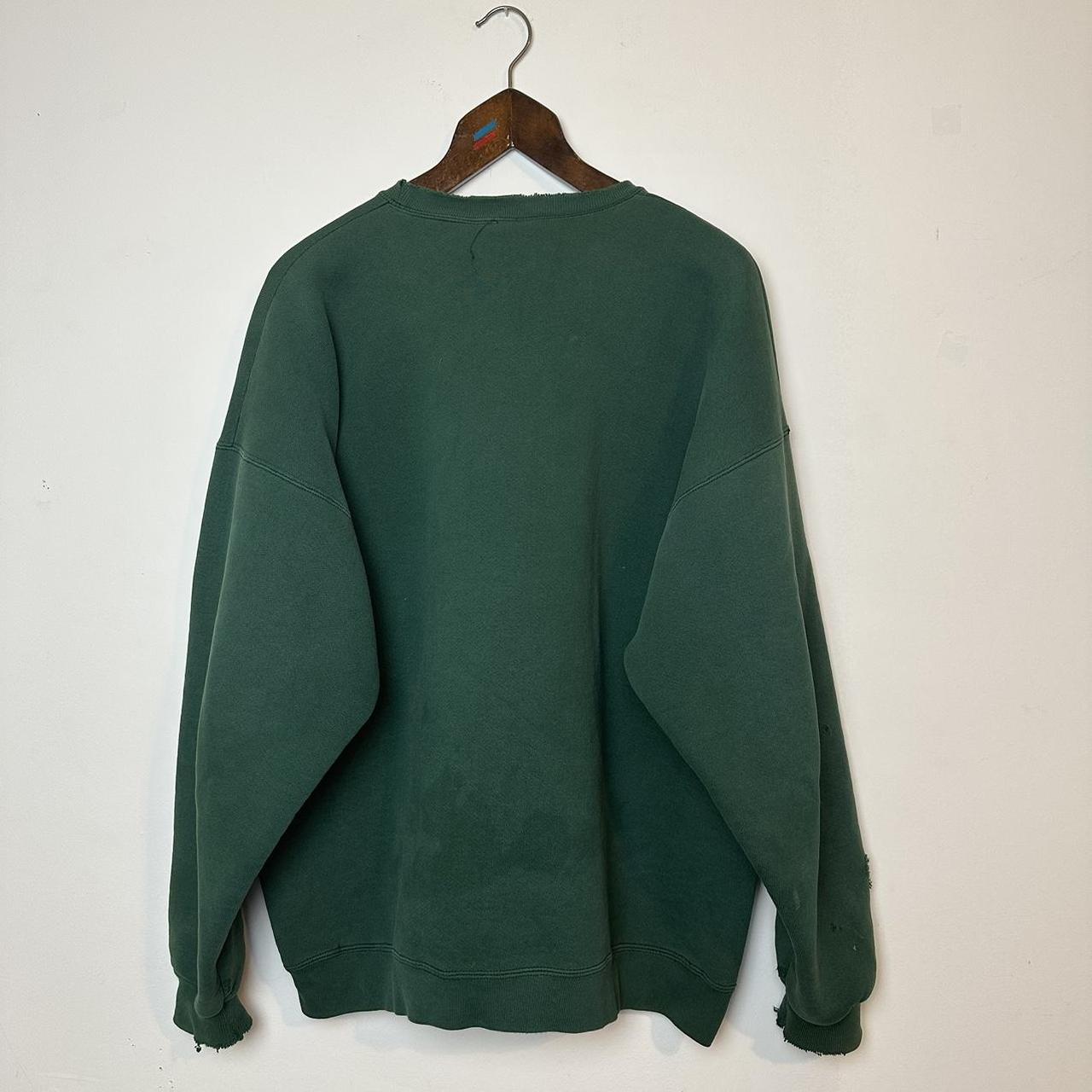 Adidas Men's Green Jumper | Depop