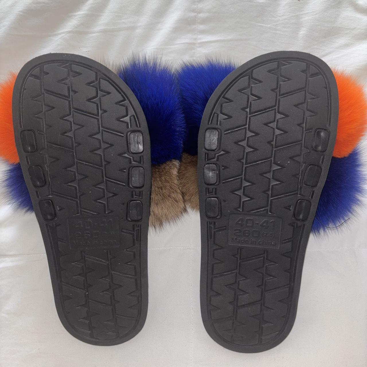 Women's Slides - Multi - US 8 – Multi-coloured fa… - image 2