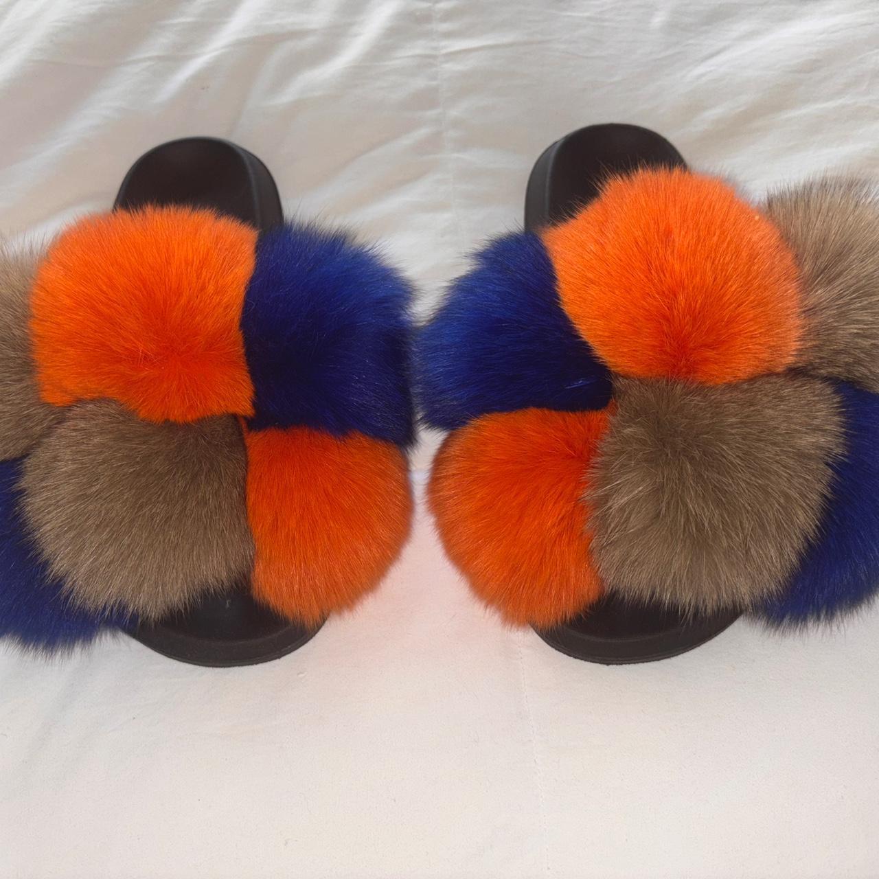 Women's Slides - Multi - US 8 – Multi-coloured fa… - image 3