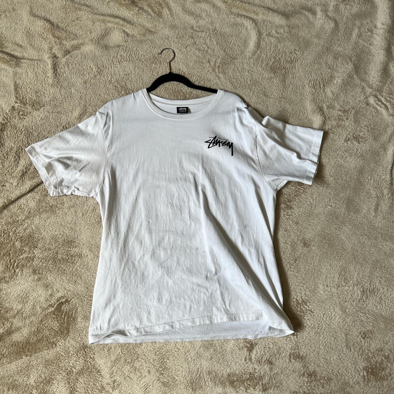 Oh yuh stüssy dice tee Size XL Good condition - Depop