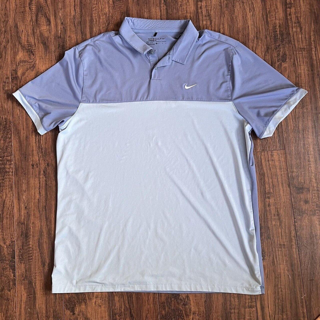 Nike Men's Polo shirt Blue XL – Nike Golf Dri Fit Men's XL Extra …