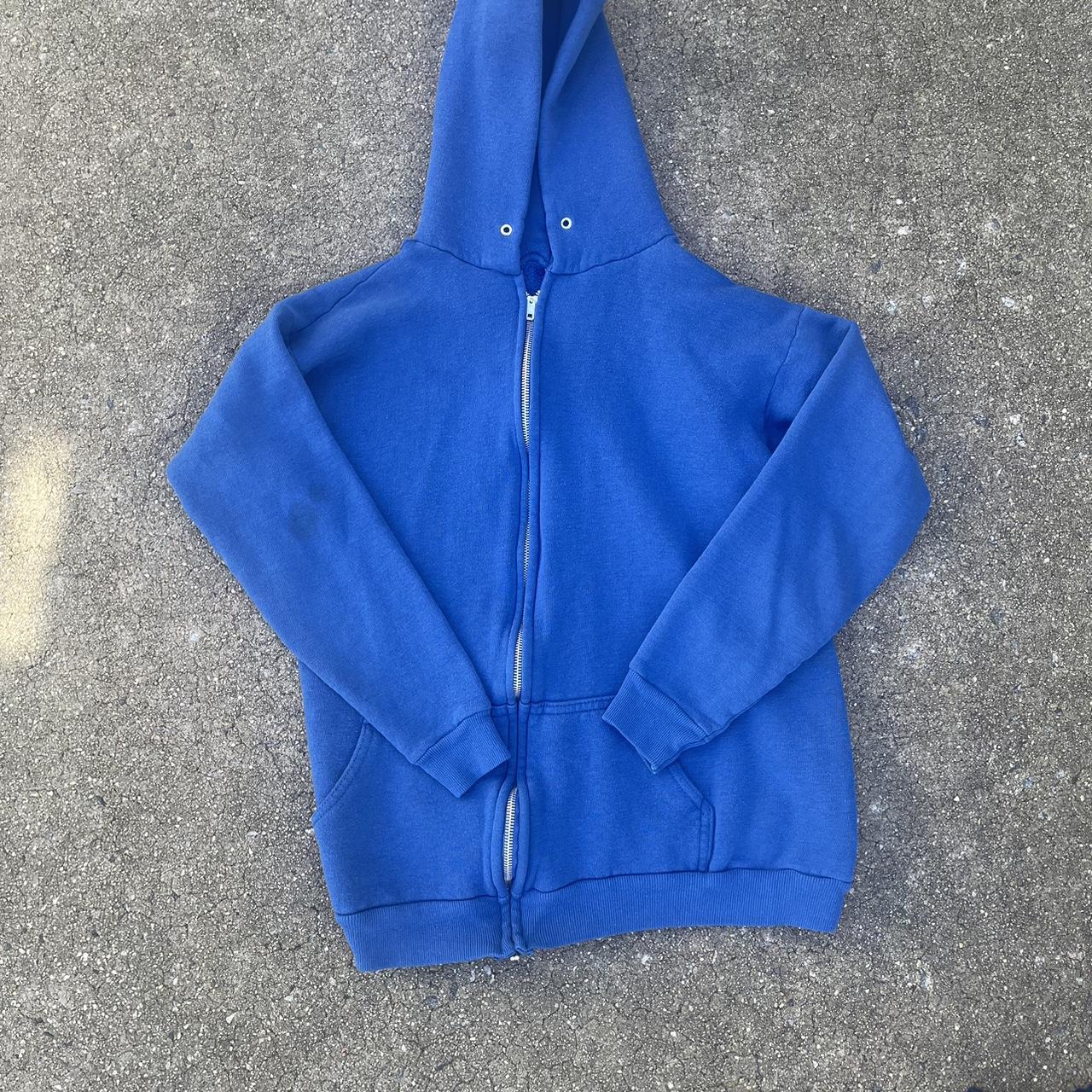 90s Medium Tultex Zipup Hoodie Depop