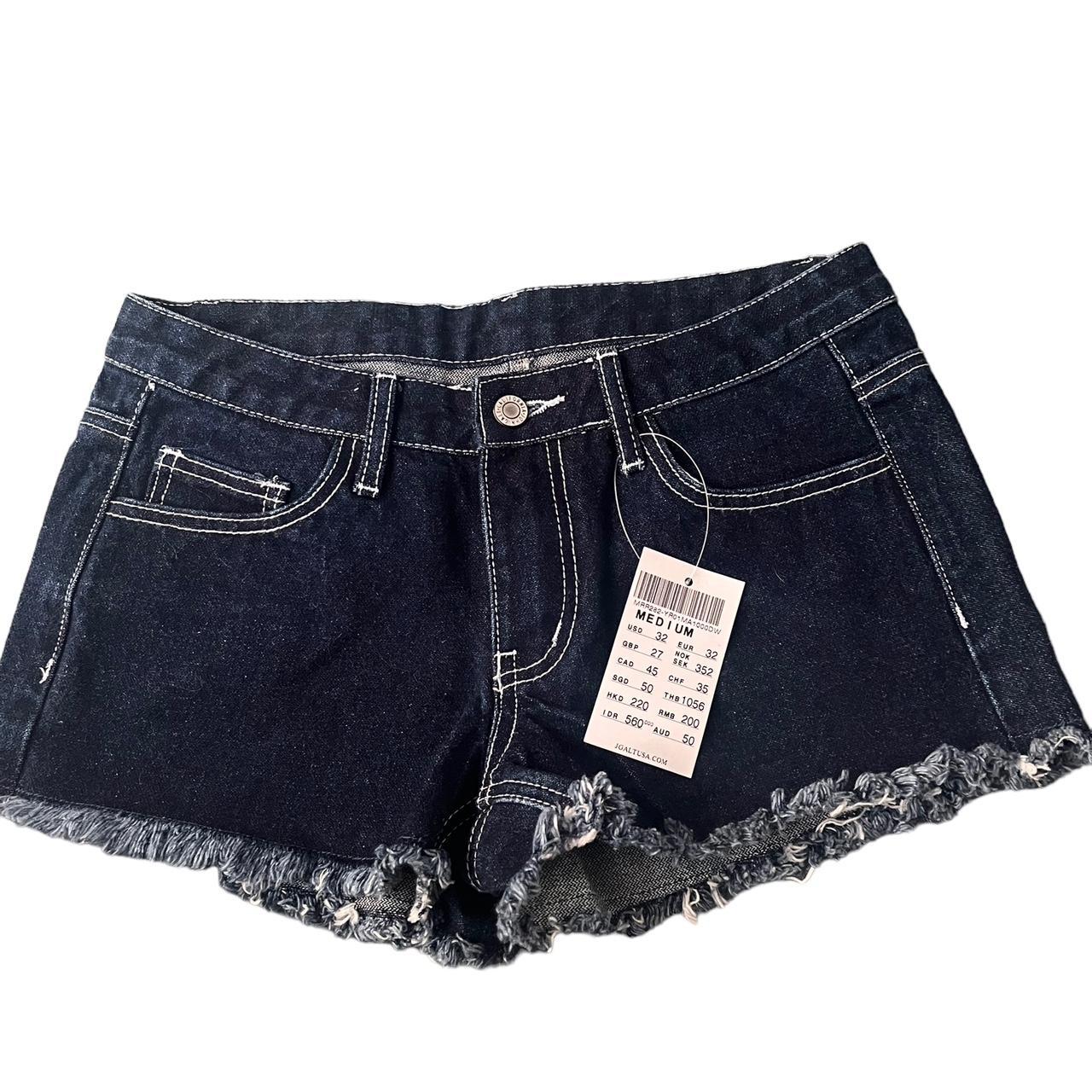 Brandy Melville Women's Navy Shorts Depop