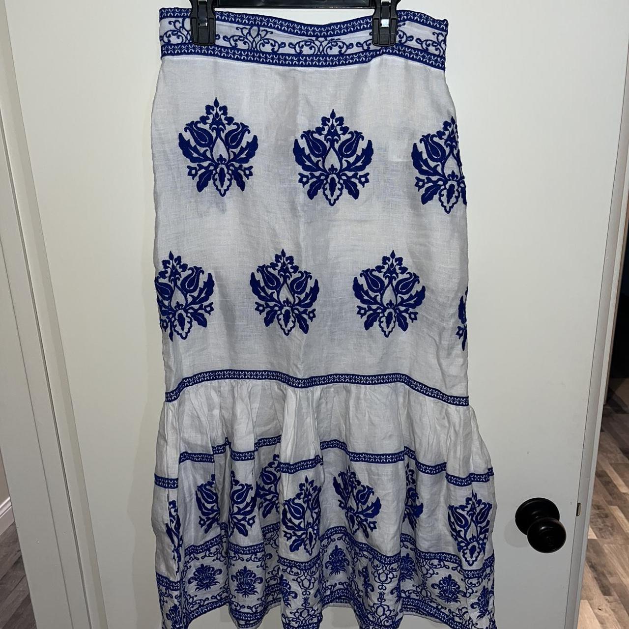 Zara embroidered skirt｜TikTok Search