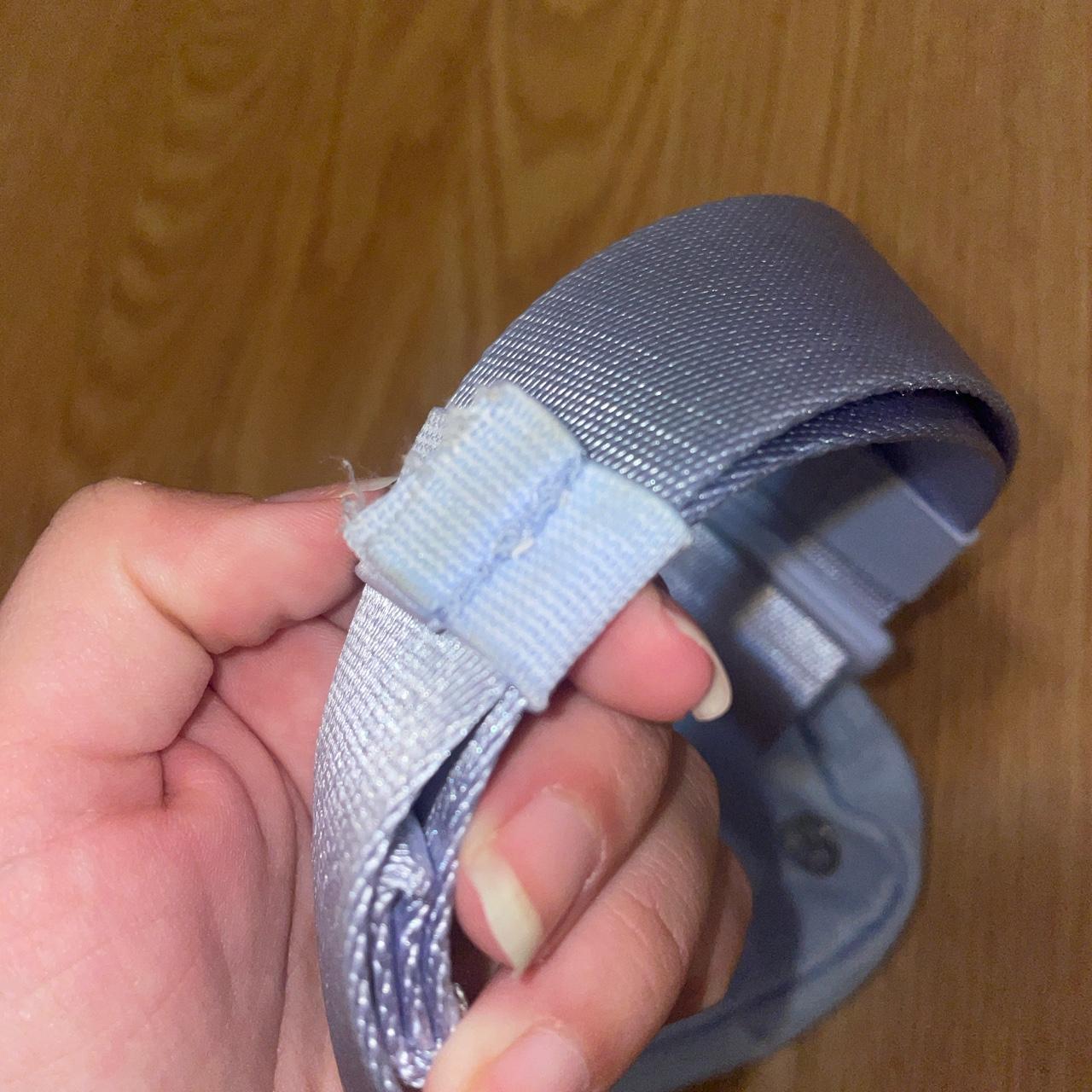 Pastel blue luluelmon everywhere belt bag... - Depop
