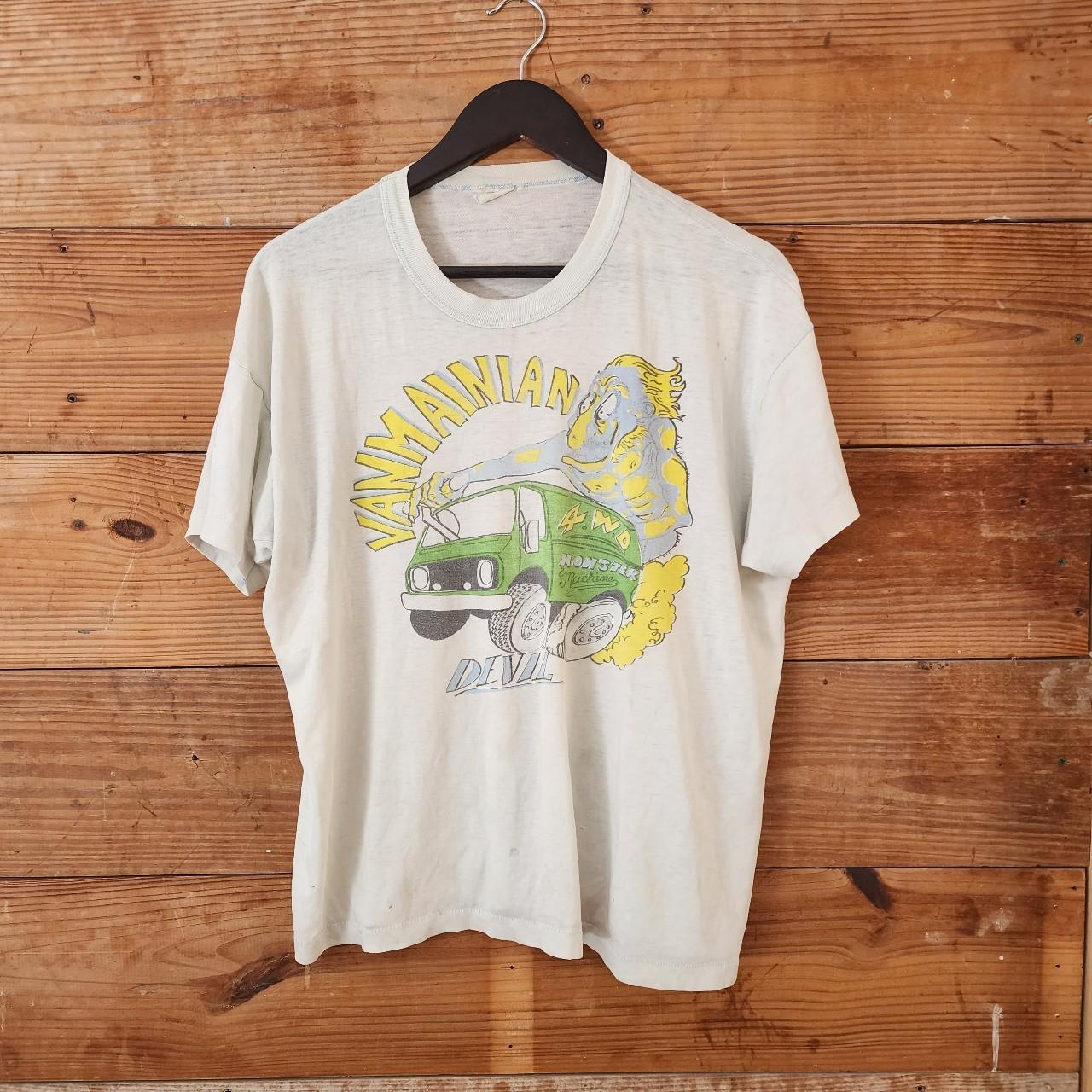 Vintage 70s Vanmainian T Shirt 4×4 Vanner - Depop