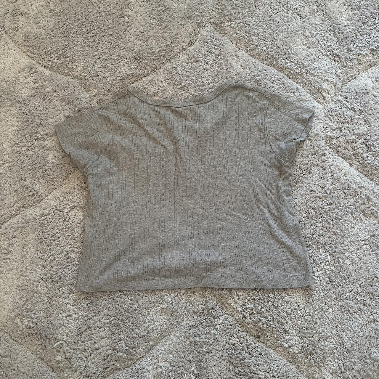 Gray Brandy tee #brandy #brandymelville - Depop