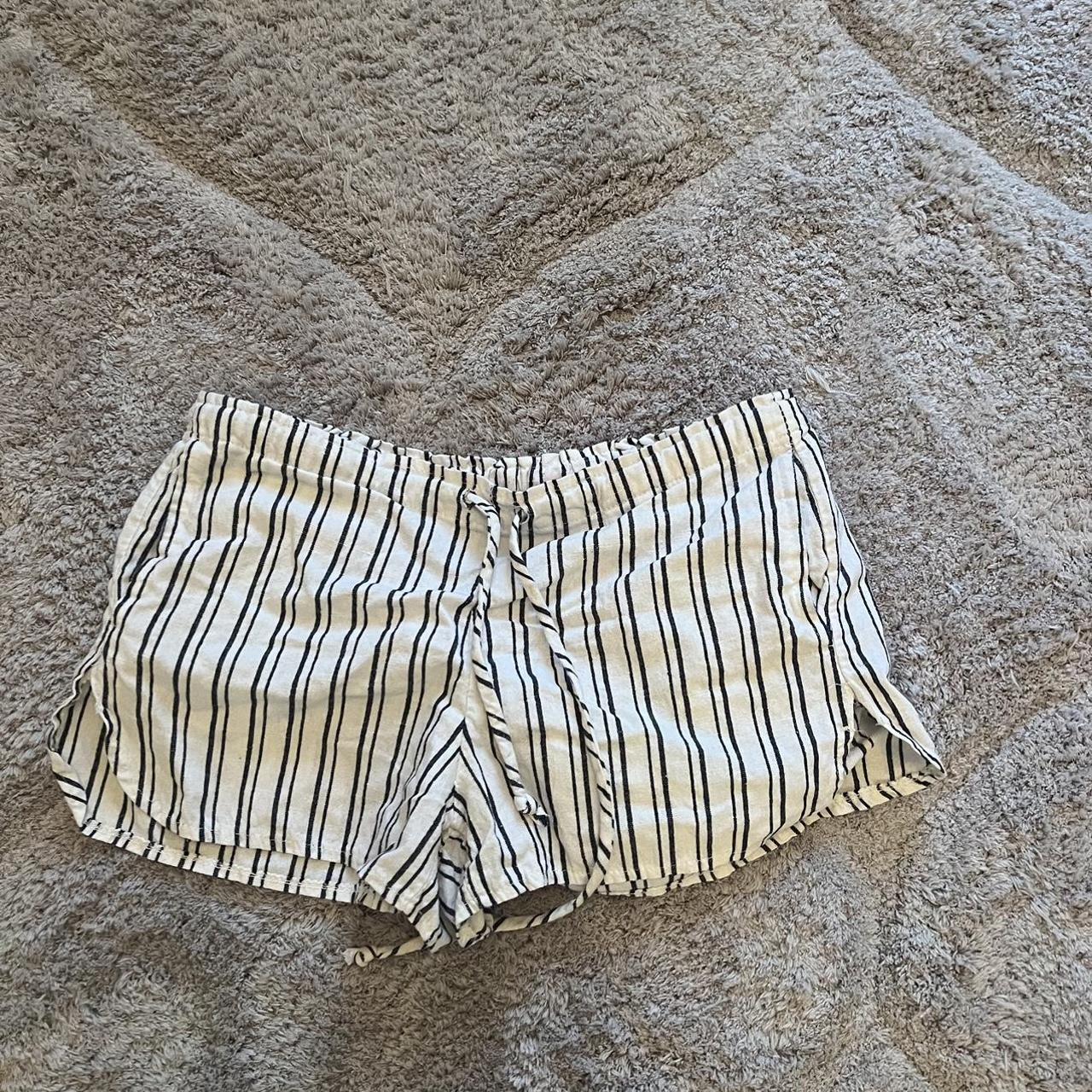 Striped Brandy shorts #brandy #brandymelville - Depop