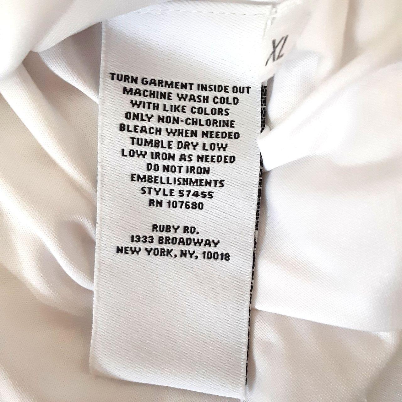 Ruby Rd. Women's Blouse - White - M – Ruby Rd Top… - image 7