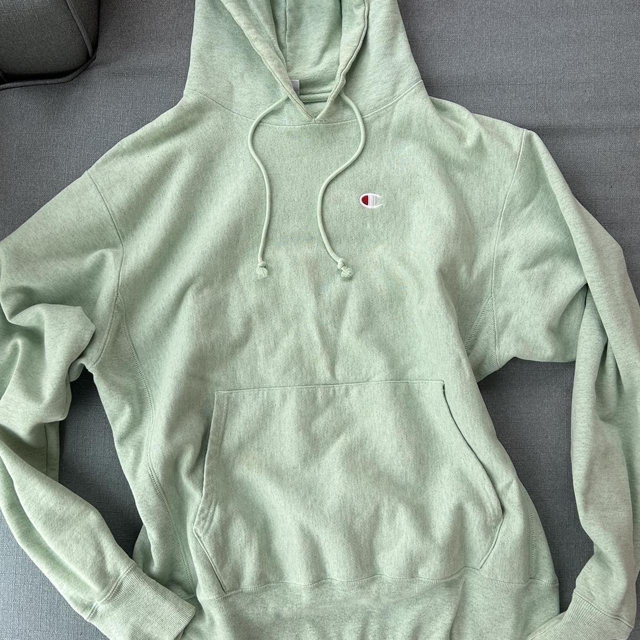 Champion green hoodie urban outfitters best sale