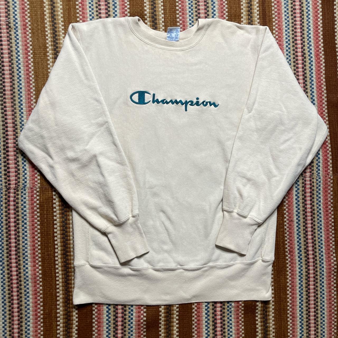 Vintage 90s Champion Reverse Weave. Size XL. see... - Depop