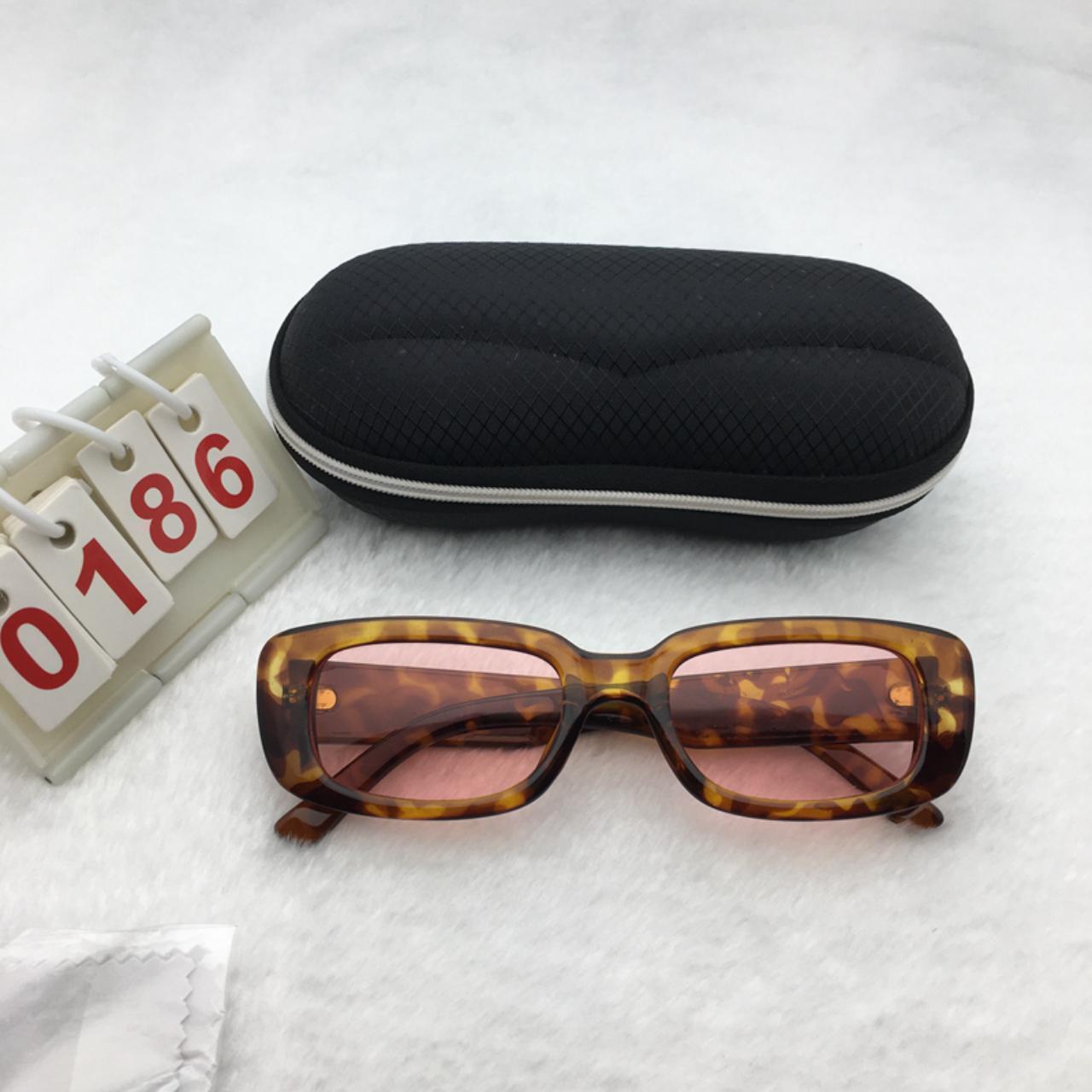 Custom High Quality Square Lens Summer Sunglasses in - Depop