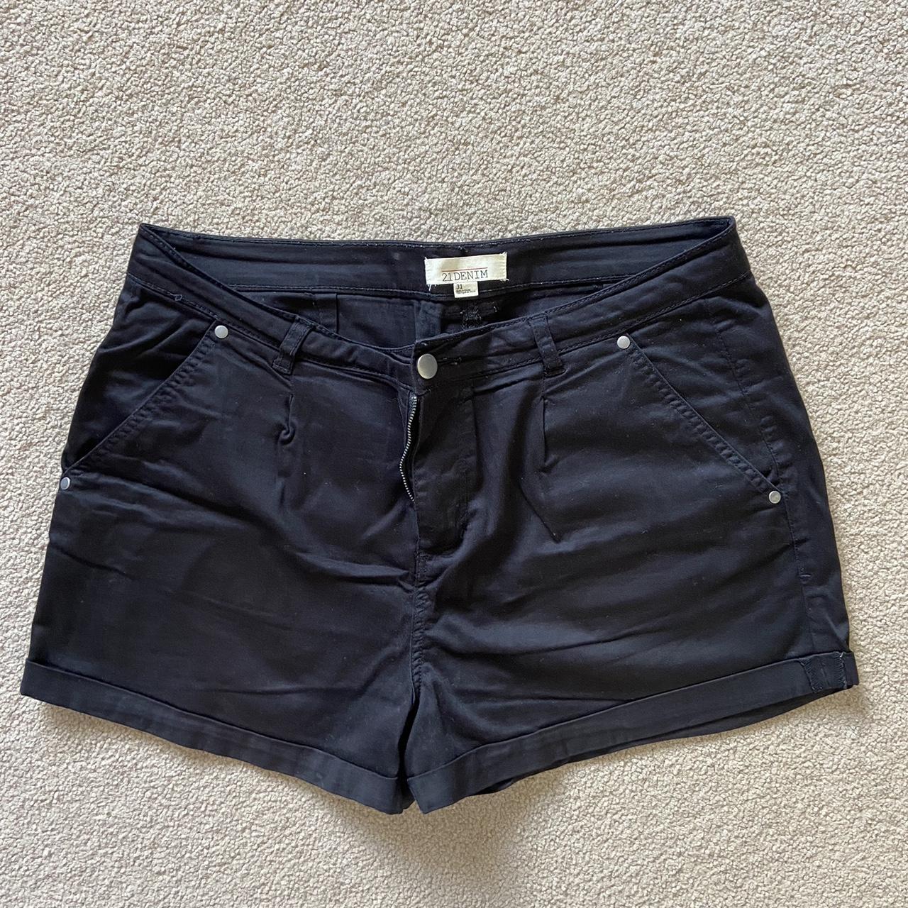 Forever 21 black shorts hotsell