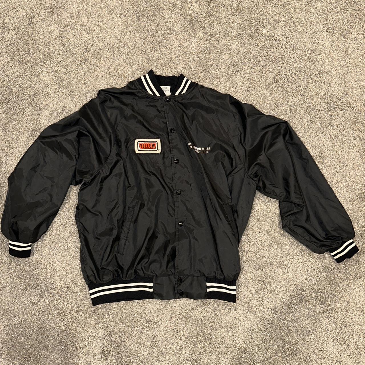 Vintage jacket Says xl definitely fits a little... - Depop
