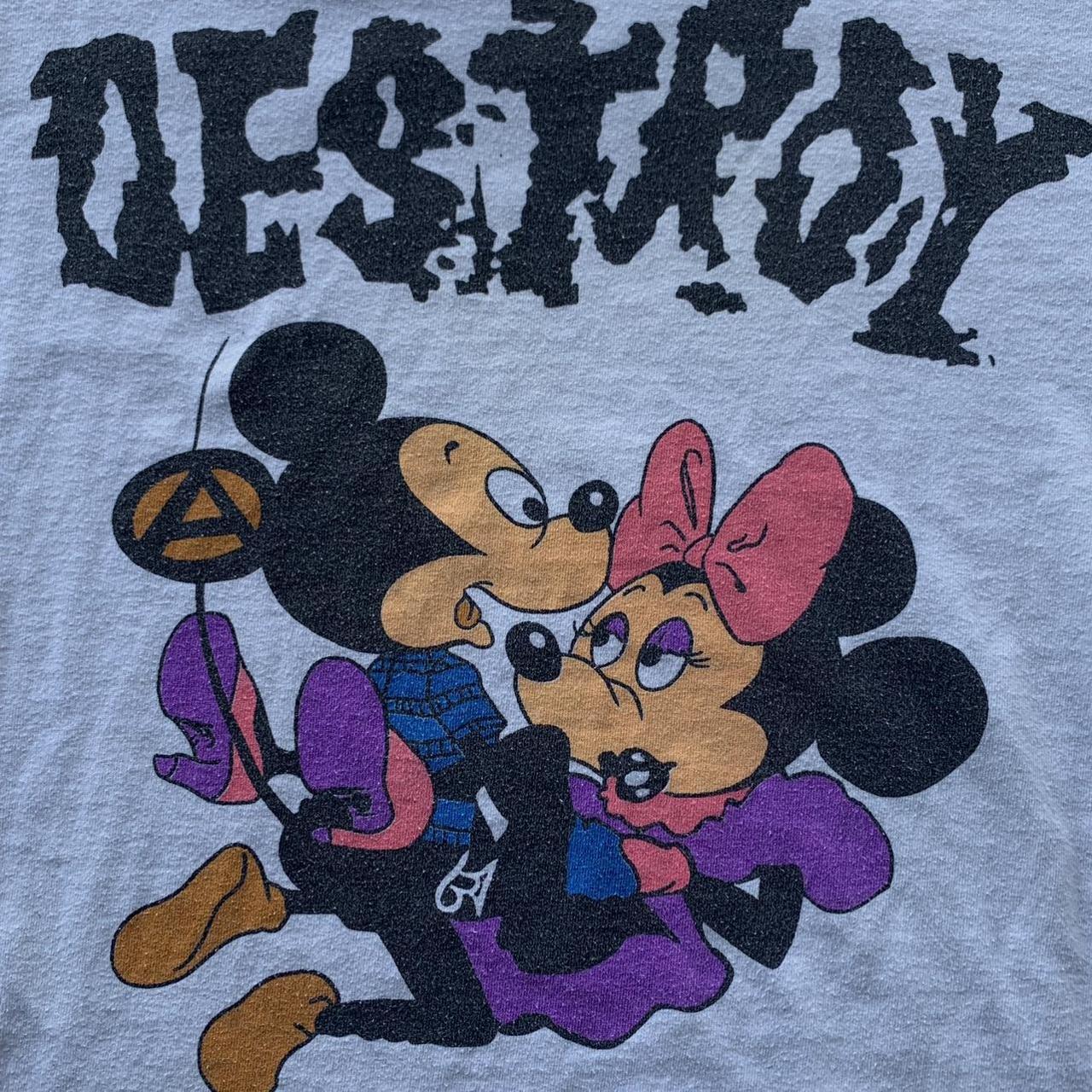 Vivienne Westwood Destroy Mickey And Minnie Tee Depop