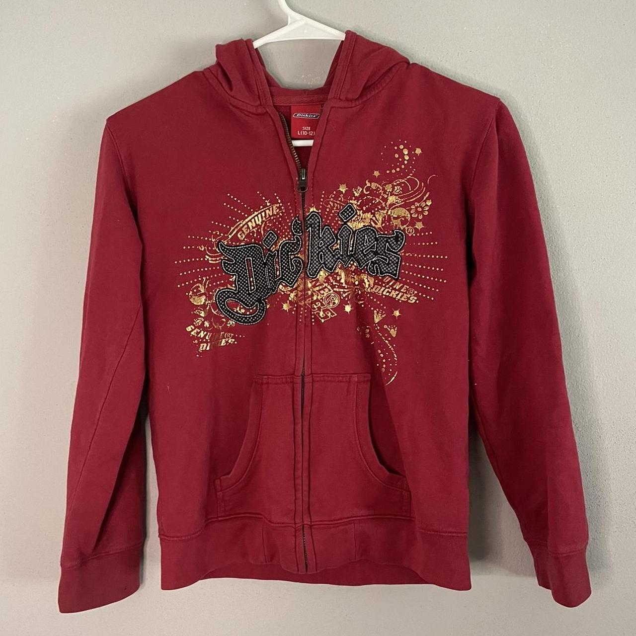 Cool Dickies jacket 🥀⭐️ Youth jacket or xs Hood... Depop