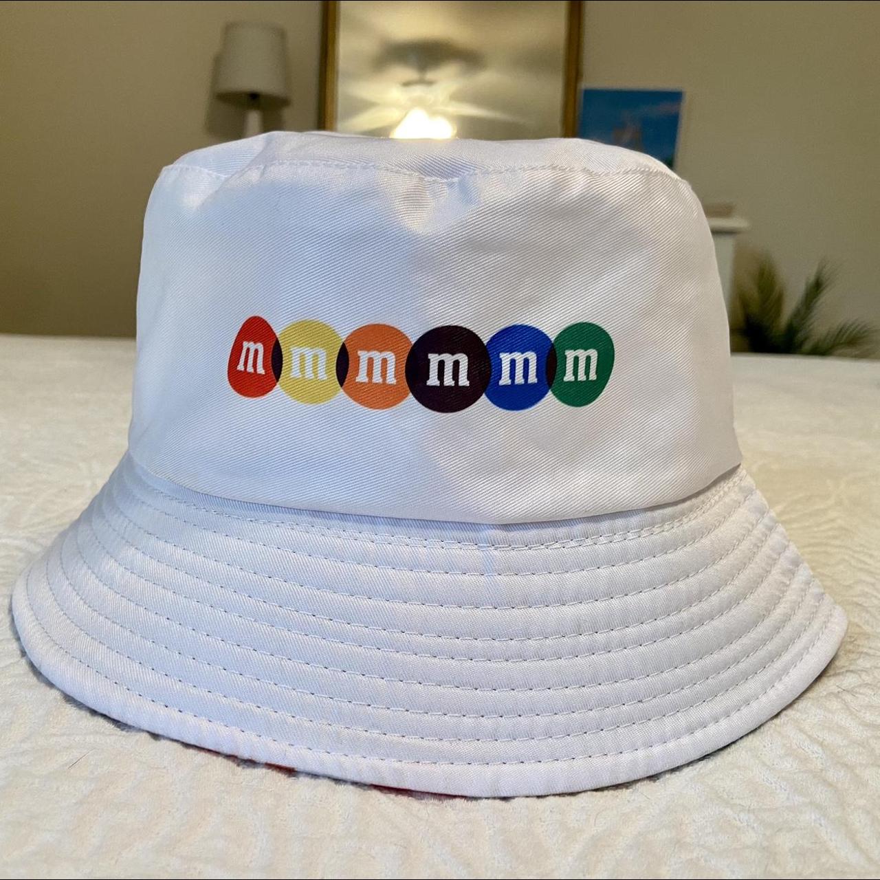 M&M Sweet Tour Reversible Festival Bucket Hat Only... - Depop