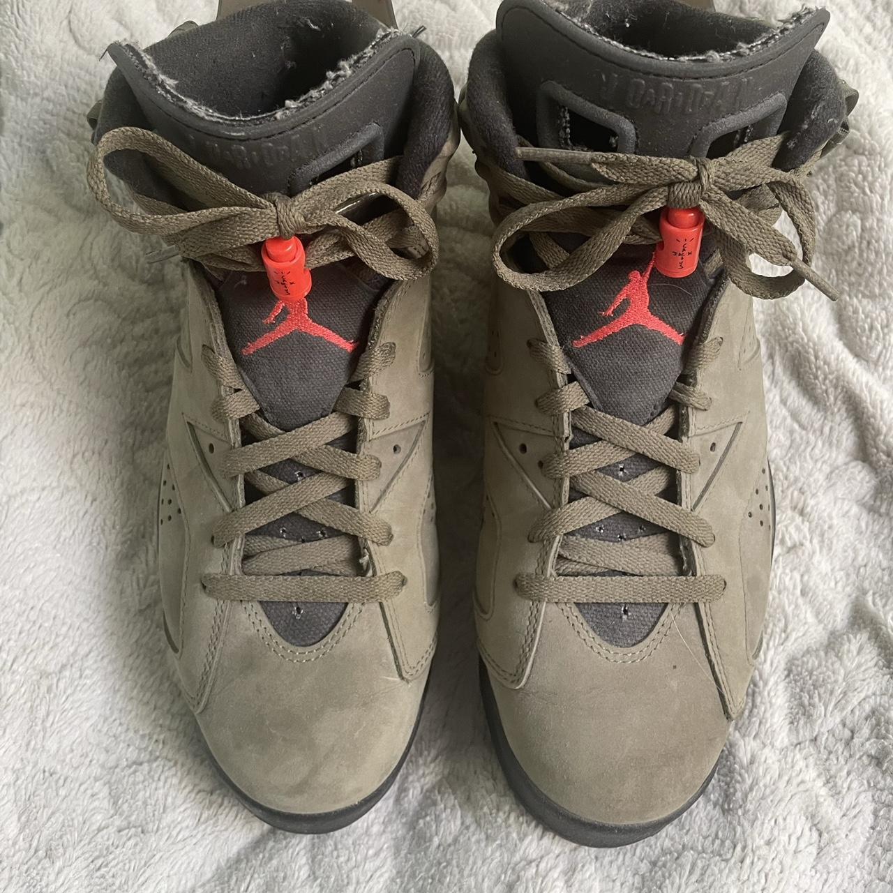travis scott jordan 6 size 10.5