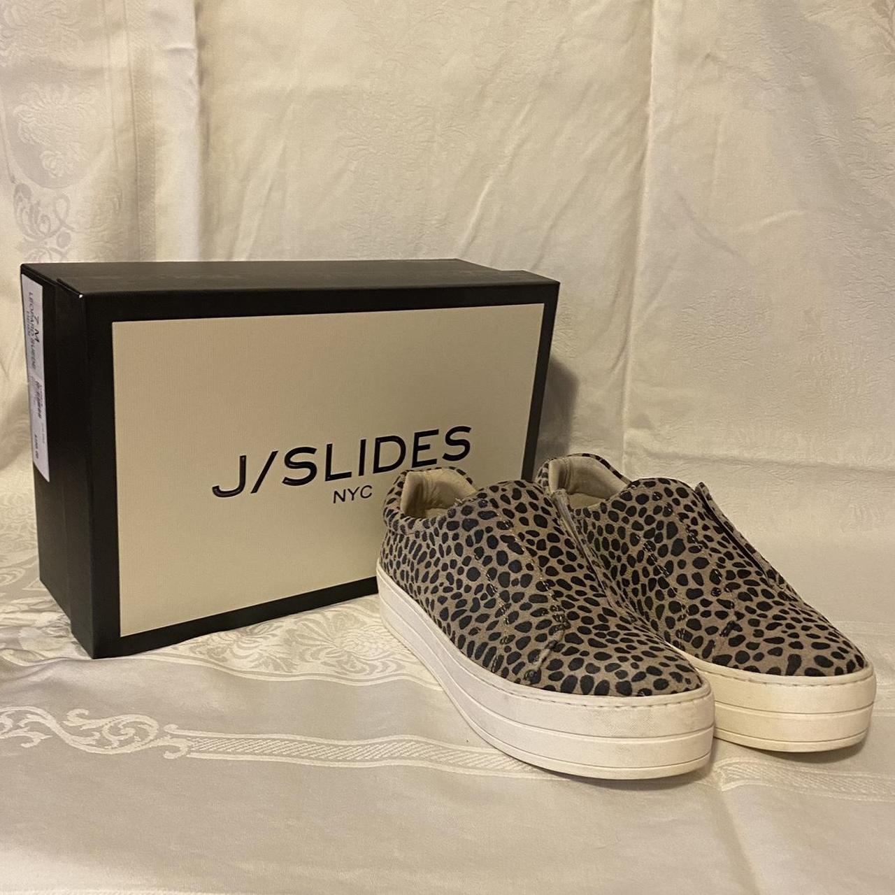 J slides leopard online sneakers