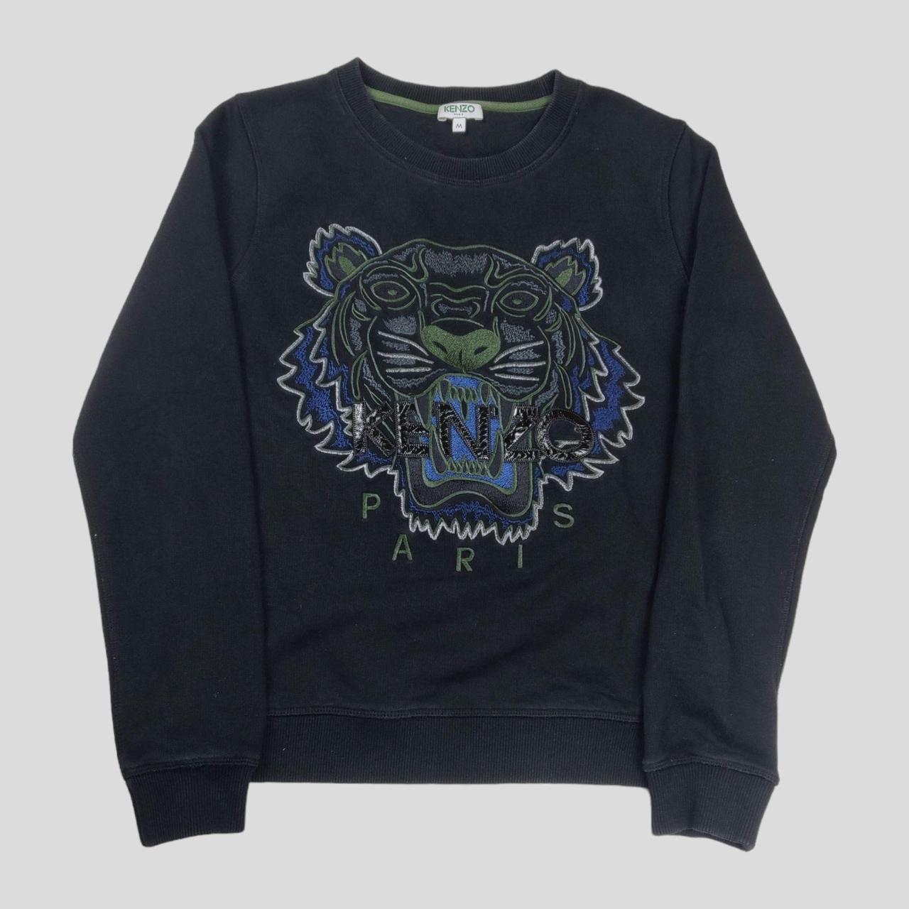 Black kenzo paris clearance jumper