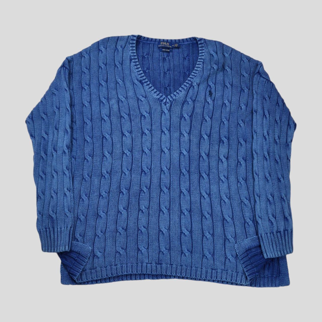 POLO RALPH LAUREN - Women's Pima cotton cable sweater 