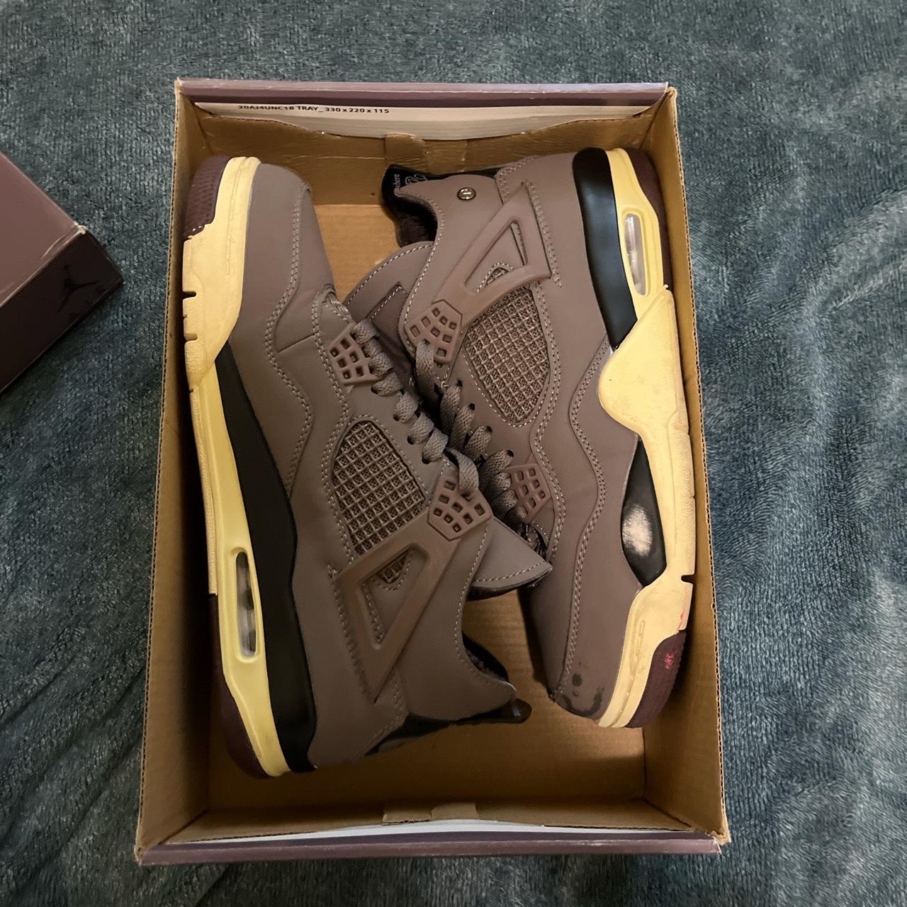 Amm 4s Size 8.5 Scuffs only on left shoe - Depop