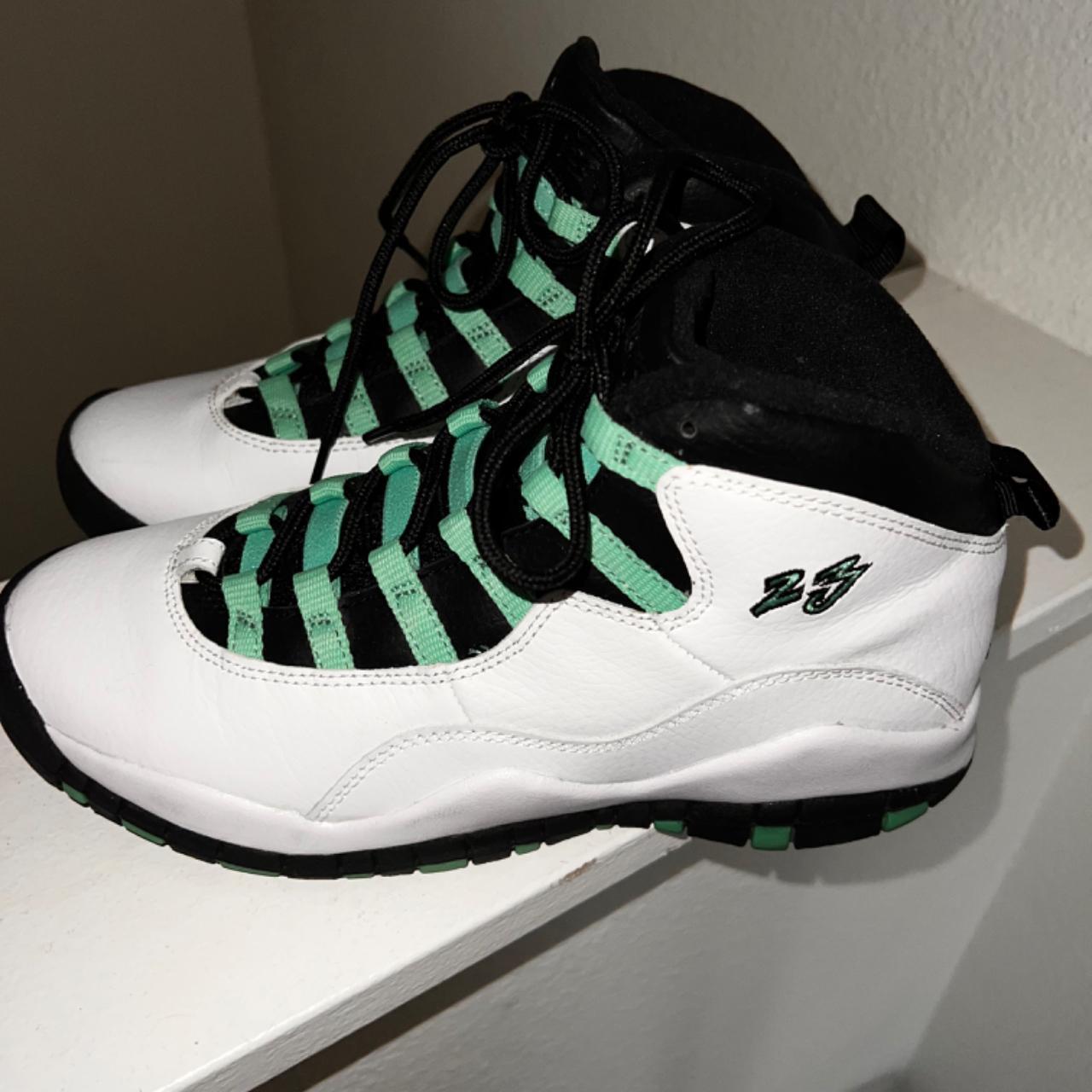 Jordan 10 hot sale mint green