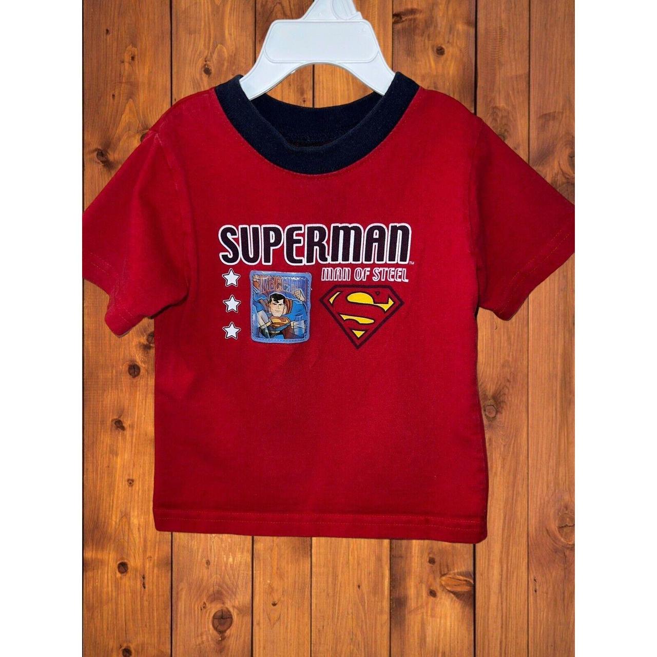 Superman t 2024 shirt 18 months