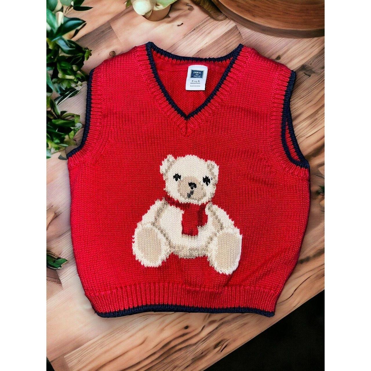 Janie and jack sweater on sale vest