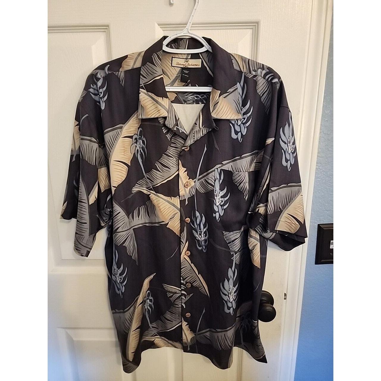 Tommy Bahama Silk Shirt Size Large deals