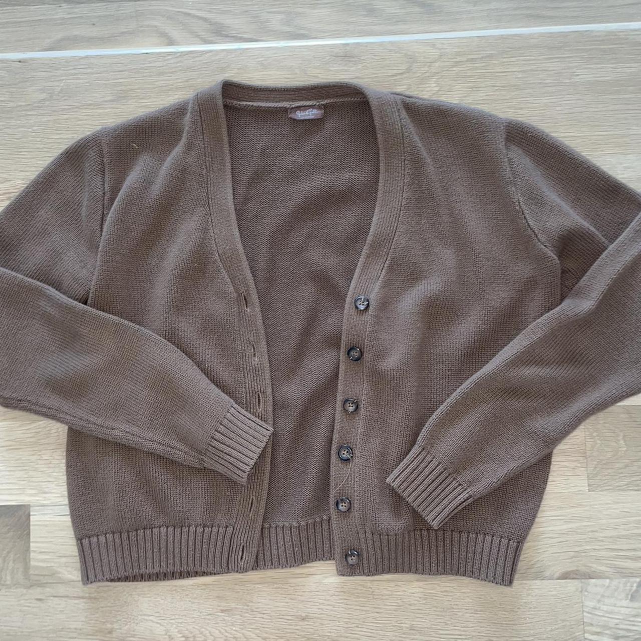 Brown PacSun cropped cardigan perfect for