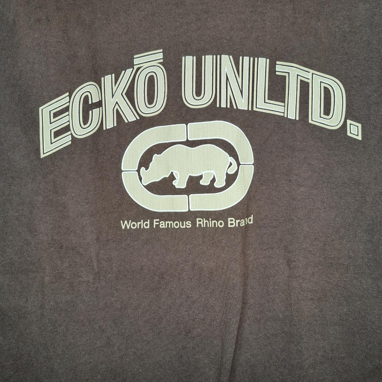 Ecko Unltd. Men's Brown T-shirt | Depop