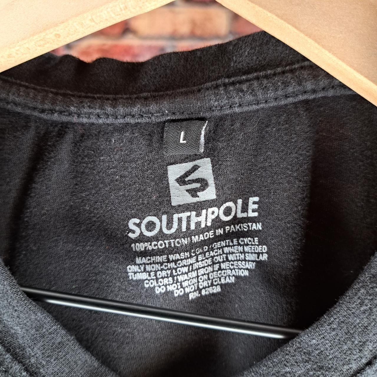 Southpole Men's Black T-shirt | Depop
