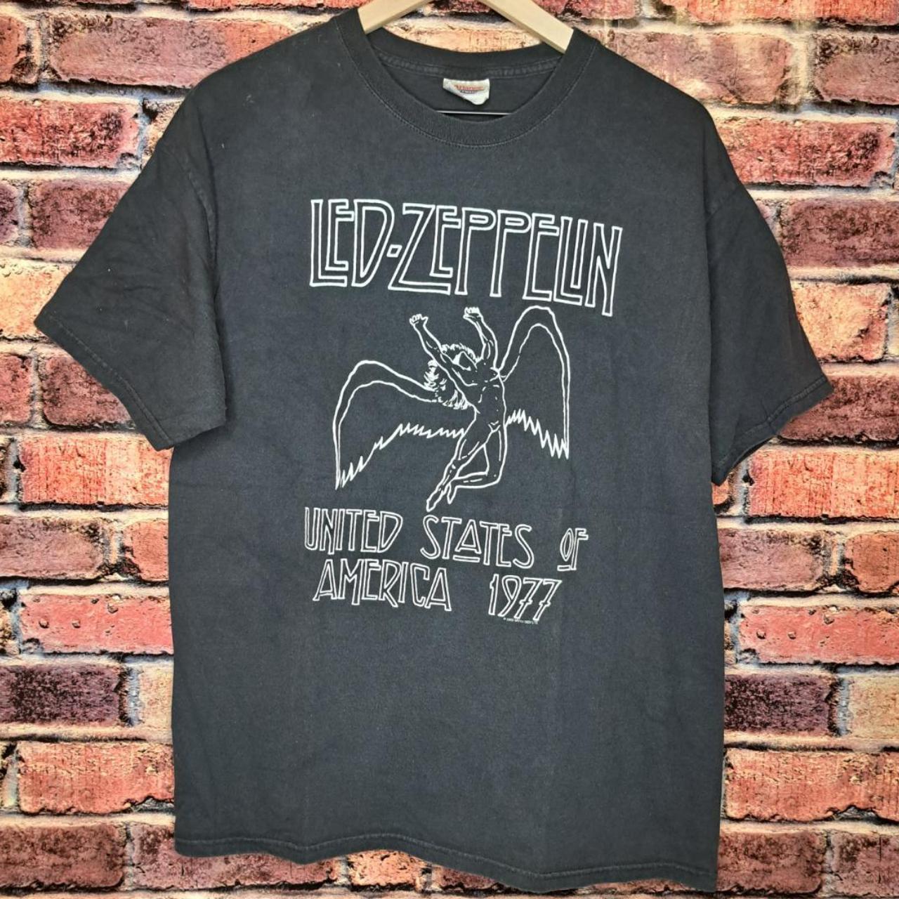 2003 Led Zeppelin Band t shirt Size L Reprint of the... - Depop