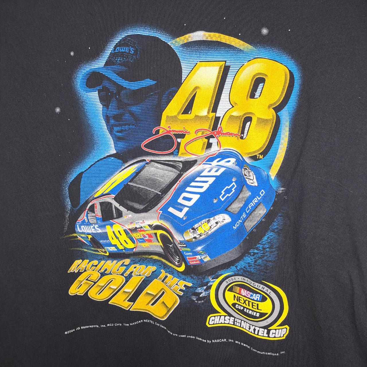 00s Jimmie Johnson Shirt Vintage 48 Monte Carlo Car Racing 