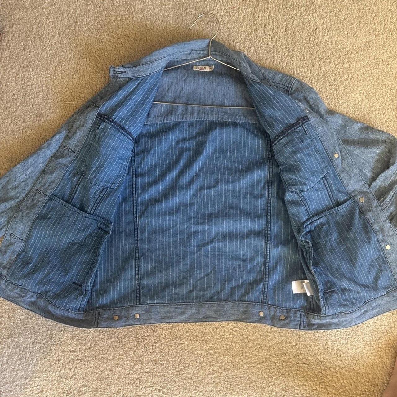 Faherty Women's Lightweight Jacket Jacket - Blue … - image 8